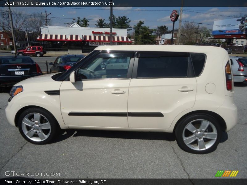 Dune Beige / Sand/Black Houndstooth Cloth 2011 Kia Soul !