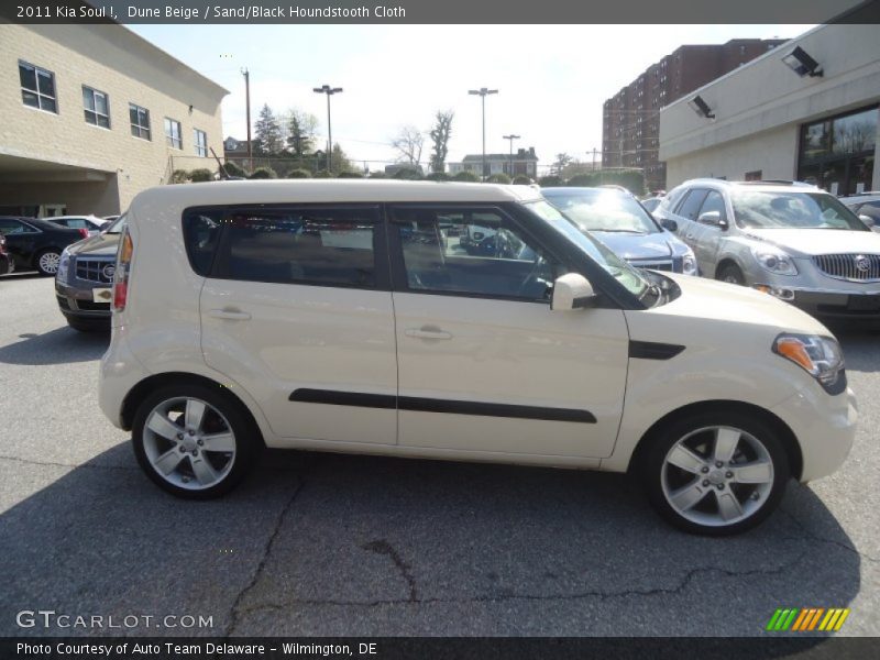 Dune Beige / Sand/Black Houndstooth Cloth 2011 Kia Soul !