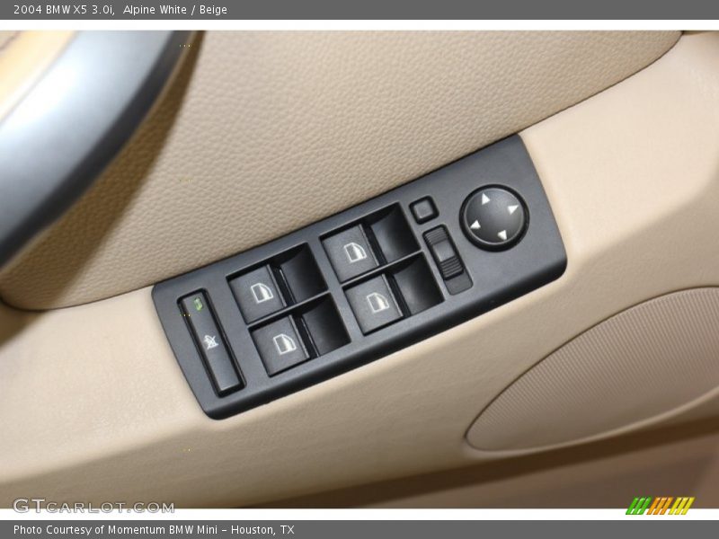 Alpine White / Beige 2004 BMW X5 3.0i