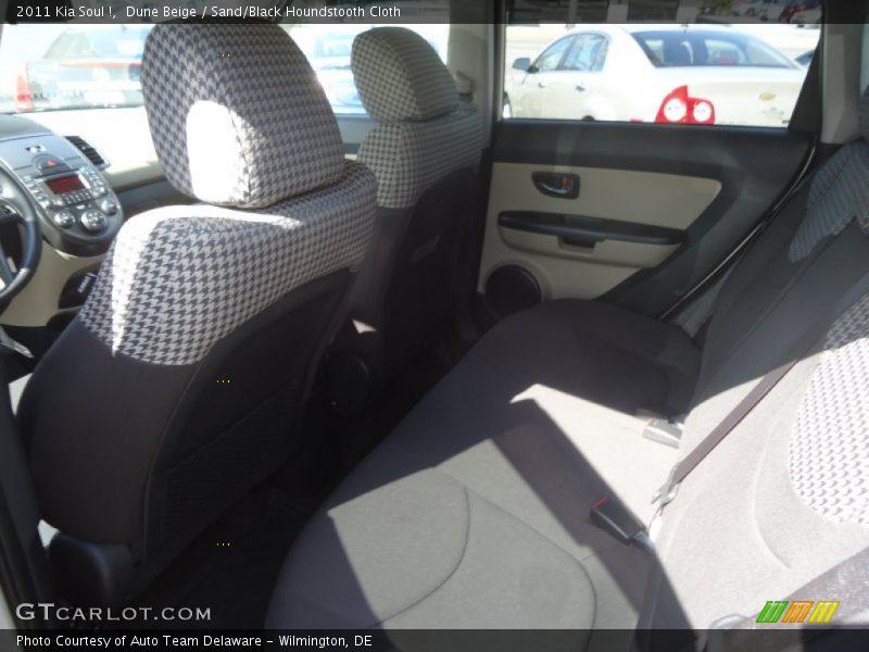 Dune Beige / Sand/Black Houndstooth Cloth 2011 Kia Soul !