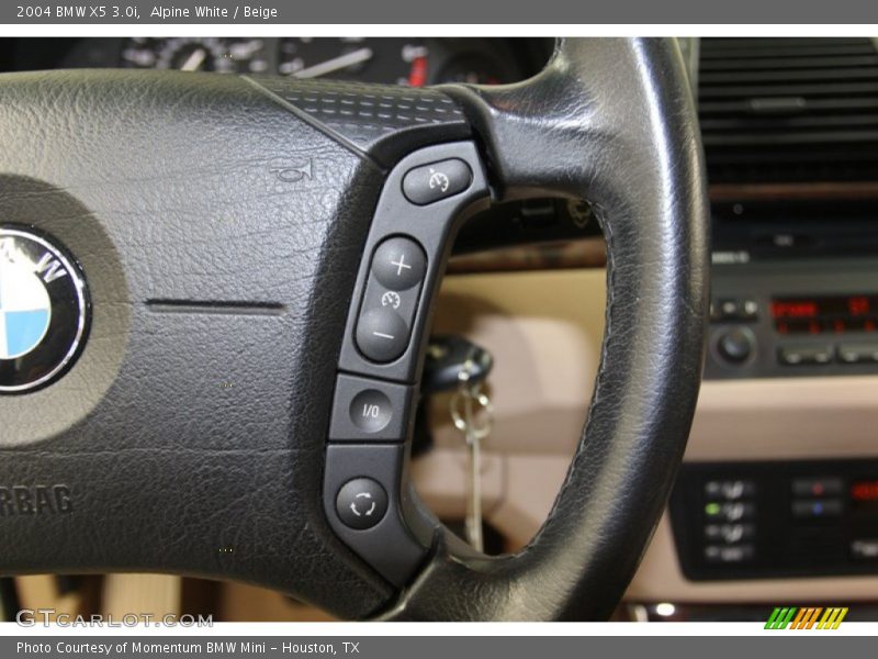 Alpine White / Beige 2004 BMW X5 3.0i