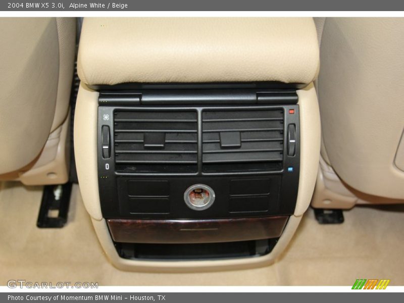 Alpine White / Beige 2004 BMW X5 3.0i