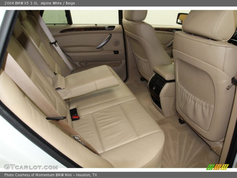 Alpine White / Beige 2004 BMW X5 3.0i
