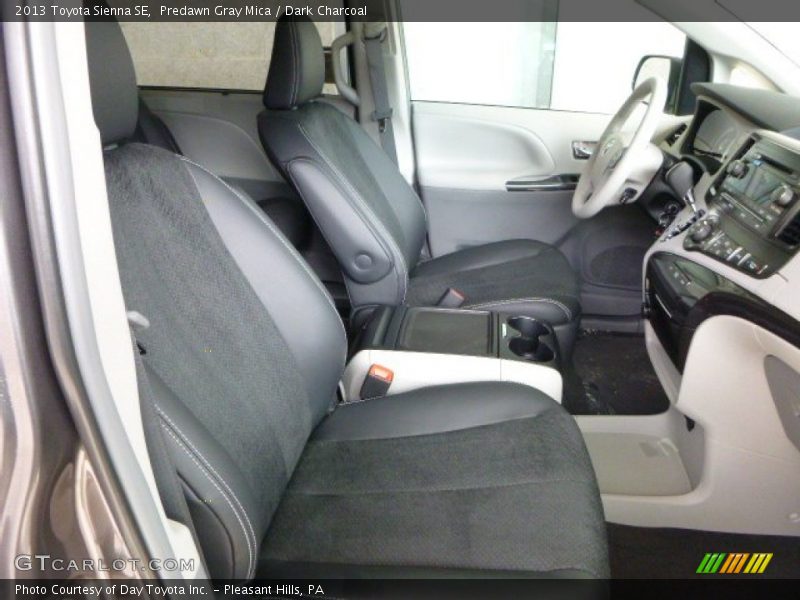 Predawn Gray Mica / Dark Charcoal 2013 Toyota Sienna SE