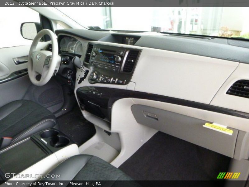 Predawn Gray Mica / Dark Charcoal 2013 Toyota Sienna SE