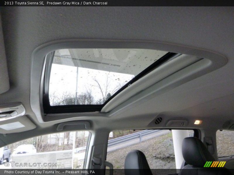 Predawn Gray Mica / Dark Charcoal 2013 Toyota Sienna SE