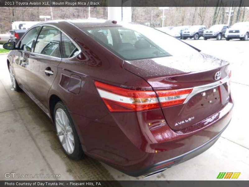 Moulin Rouge Mica / Black 2013 Toyota Avalon XLE