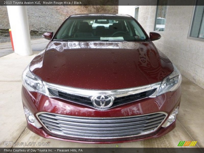 Moulin Rouge Mica / Black 2013 Toyota Avalon XLE