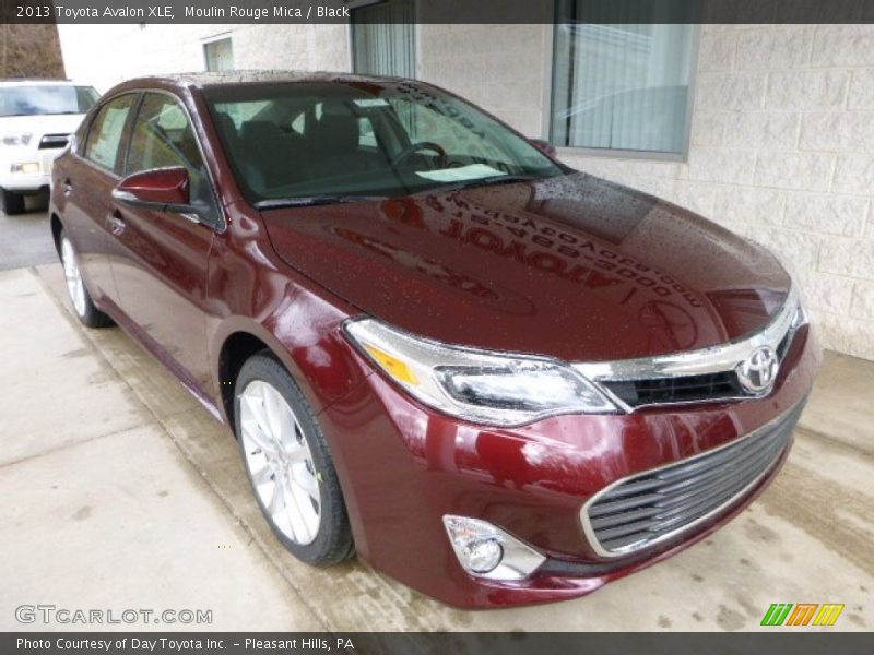 Moulin Rouge Mica / Black 2013 Toyota Avalon XLE