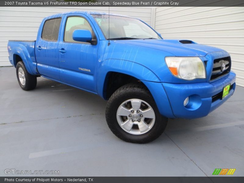 Front 3/4 View of 2007 Tacoma V6 PreRunner TRD Sport Double Cab