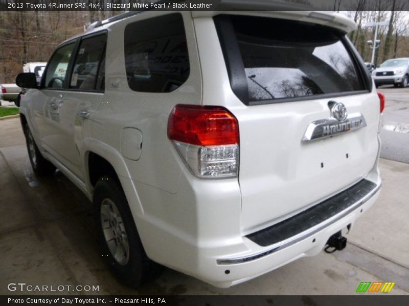 Blizzard White Pearl / Black Leather 2013 Toyota 4Runner SR5 4x4
