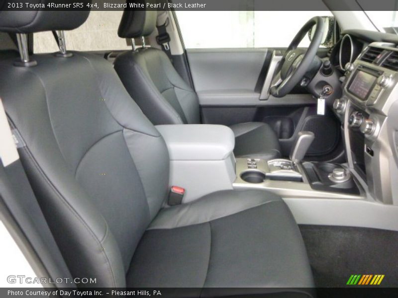 Blizzard White Pearl / Black Leather 2013 Toyota 4Runner SR5 4x4
