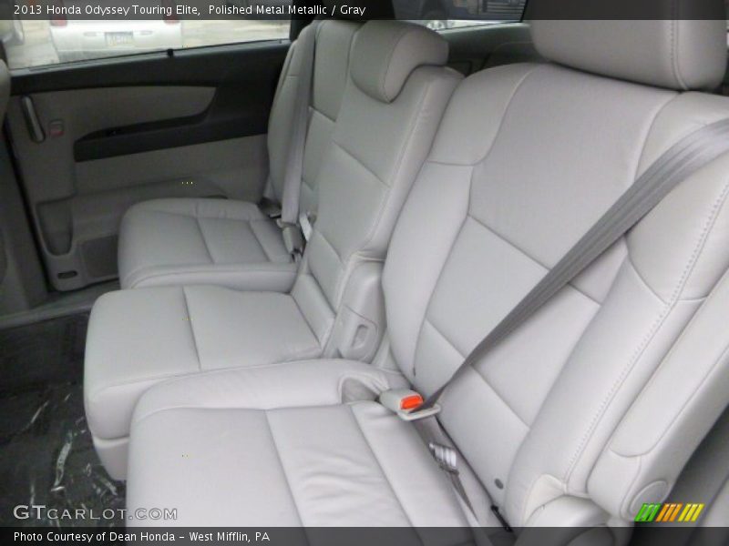 Polished Metal Metallic / Gray 2013 Honda Odyssey Touring Elite