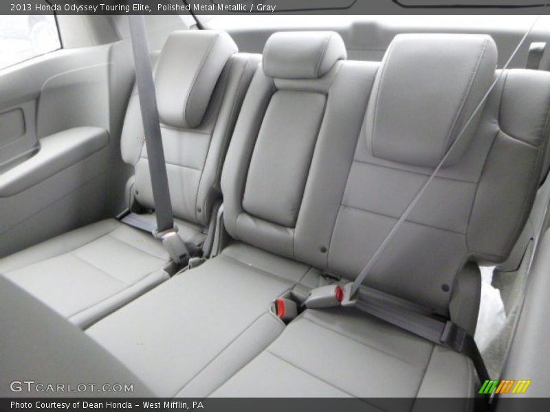 Polished Metal Metallic / Gray 2013 Honda Odyssey Touring Elite
