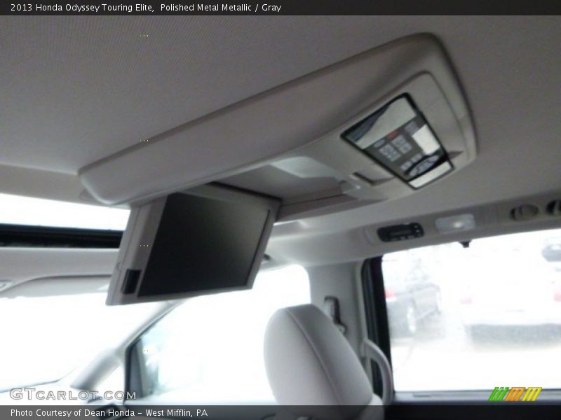 Polished Metal Metallic / Gray 2013 Honda Odyssey Touring Elite