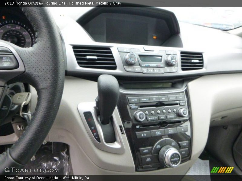 Polished Metal Metallic / Gray 2013 Honda Odyssey Touring Elite