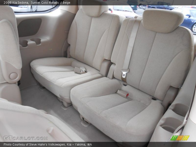 Sunset Gold Metallic / Beige 2008 Kia Sedona