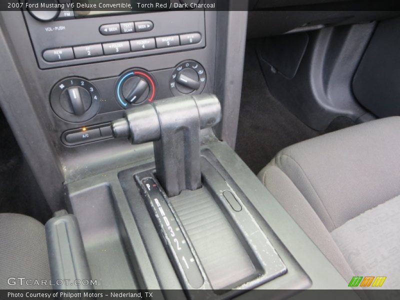  2007 Mustang V6 Deluxe Convertible 5 Speed Automatic Shifter
