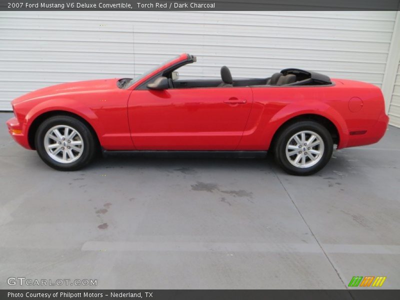  2007 Mustang V6 Deluxe Convertible Torch Red