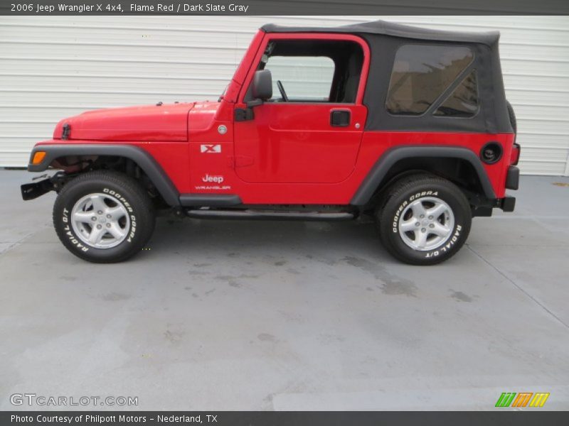  2006 Wrangler X 4x4 Flame Red