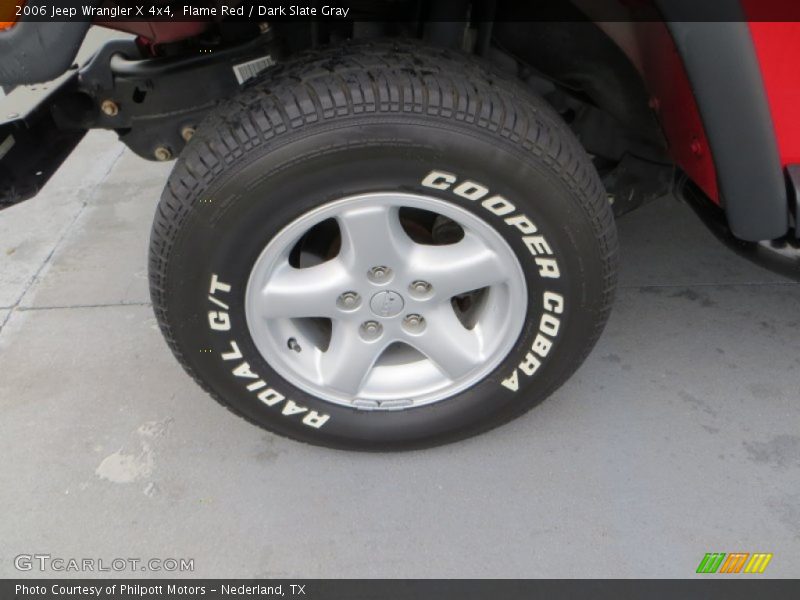  2006 Wrangler X 4x4 Wheel