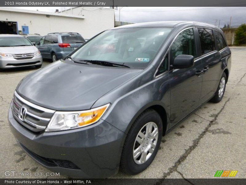Polished Metal Metallic / Gray 2013 Honda Odyssey LX