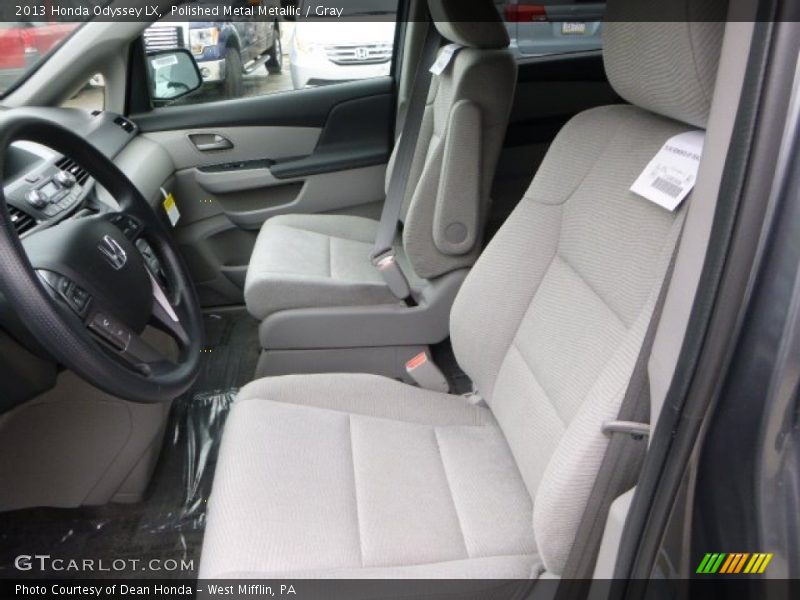 Polished Metal Metallic / Gray 2013 Honda Odyssey LX