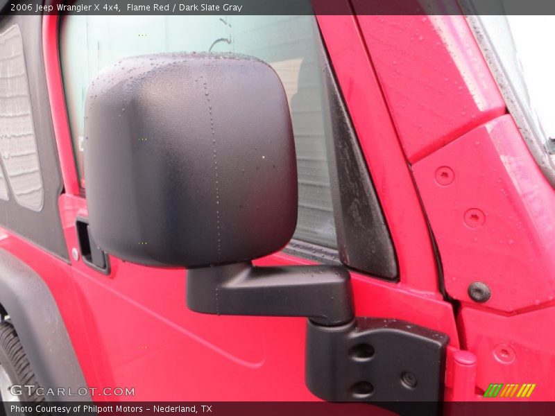 Flame Red / Dark Slate Gray 2006 Jeep Wrangler X 4x4