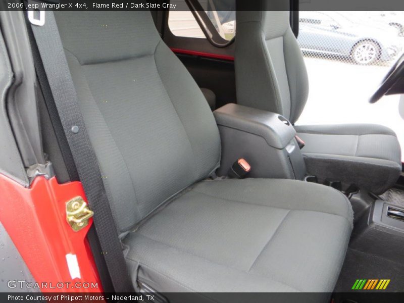 Flame Red / Dark Slate Gray 2006 Jeep Wrangler X 4x4