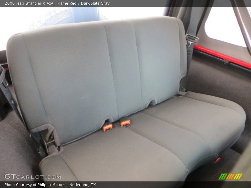 Flame Red / Dark Slate Gray 2006 Jeep Wrangler X 4x4