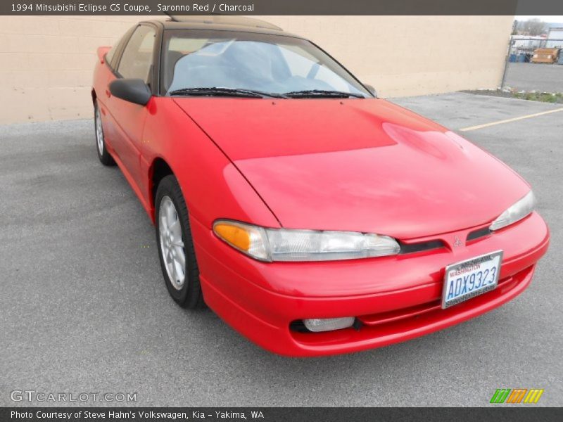 Saronno Red / Charcoal 1994 Mitsubishi Eclipse GS Coupe