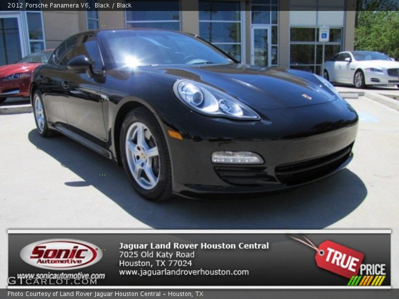 Black / Black 2012 Porsche Panamera V6