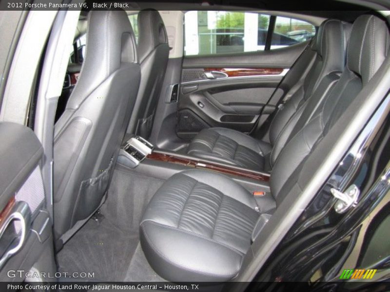 Rear Seat of 2012 Panamera V6