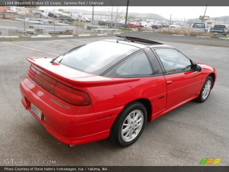 Saronno Red / Charcoal 1994 Mitsubishi Eclipse GS Coupe