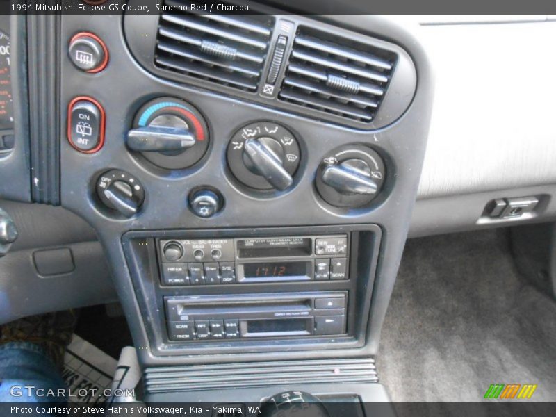 Controls of 1994 Eclipse GS Coupe