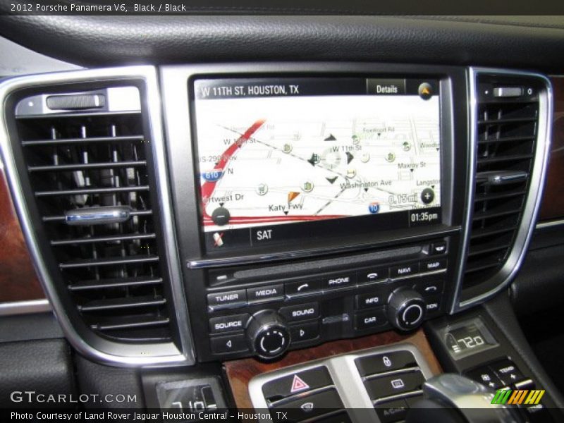 Navigation of 2012 Panamera V6