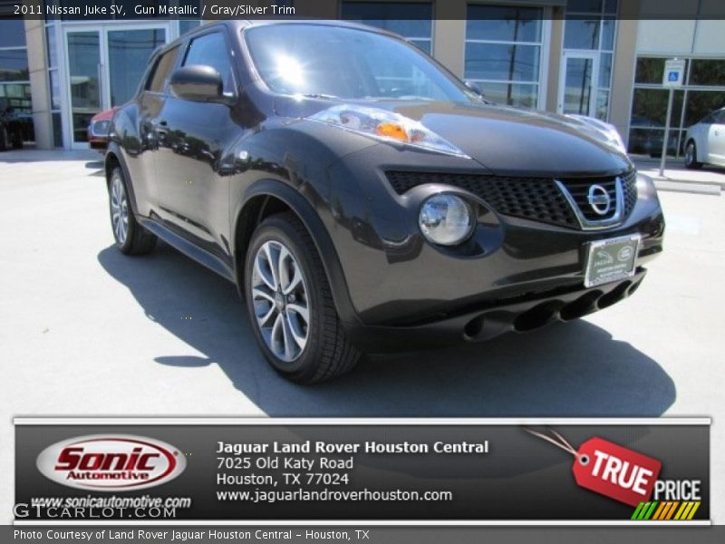 Gun Metallic / Gray/Silver Trim 2011 Nissan Juke SV