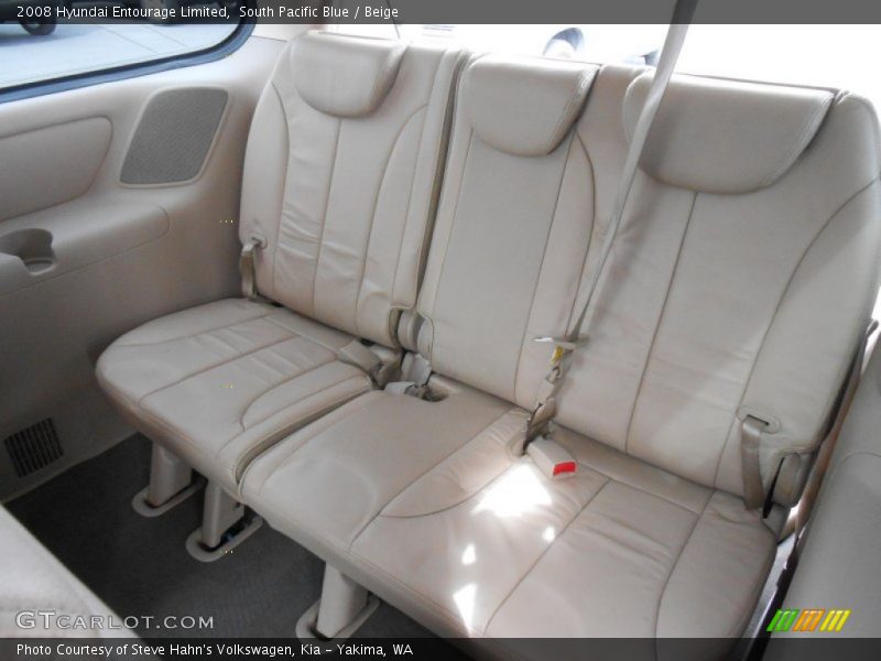 South Pacific Blue / Beige 2008 Hyundai Entourage Limited