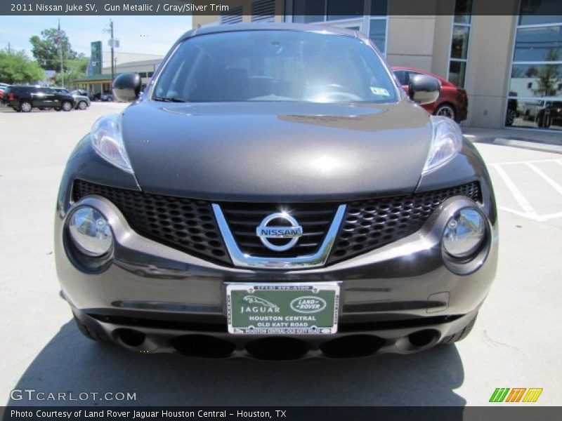 Gun Metallic / Gray/Silver Trim 2011 Nissan Juke SV