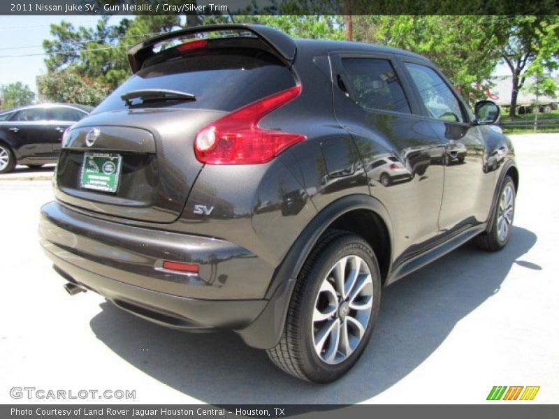 Gun Metallic / Gray/Silver Trim 2011 Nissan Juke SV
