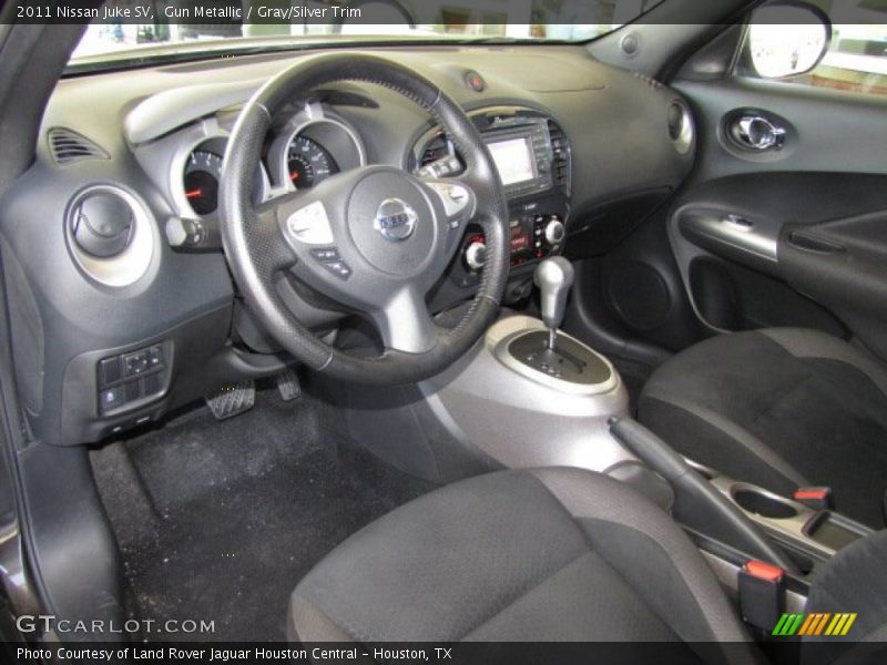 Gray/Silver Trim Interior - 2011 Juke SV 