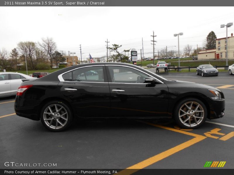 Super Black / Charcoal 2011 Nissan Maxima 3.5 SV Sport