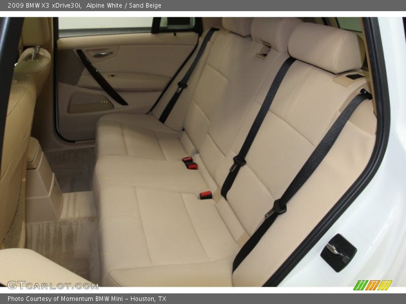 Alpine White / Sand Beige 2009 BMW X3 xDrive30i