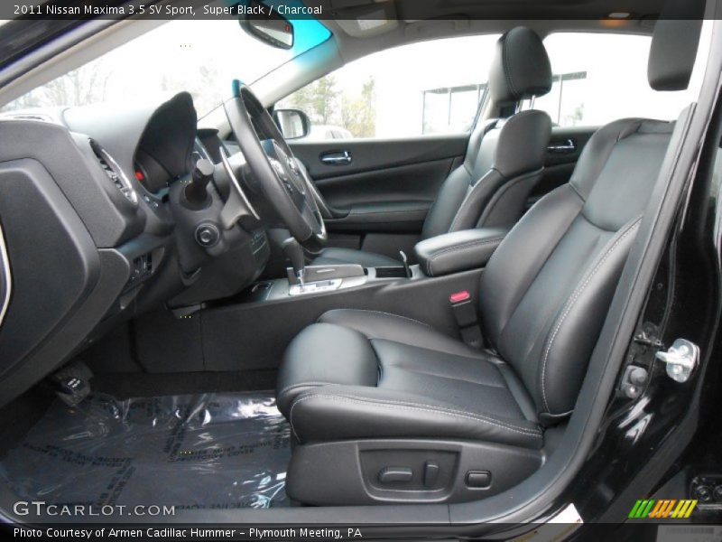 Front Seat of 2011 Maxima 3.5 SV Sport