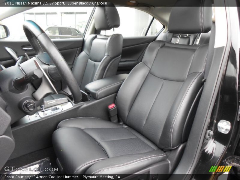 Front Seat of 2011 Maxima 3.5 SV Sport