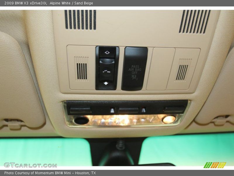 Alpine White / Sand Beige 2009 BMW X3 xDrive30i