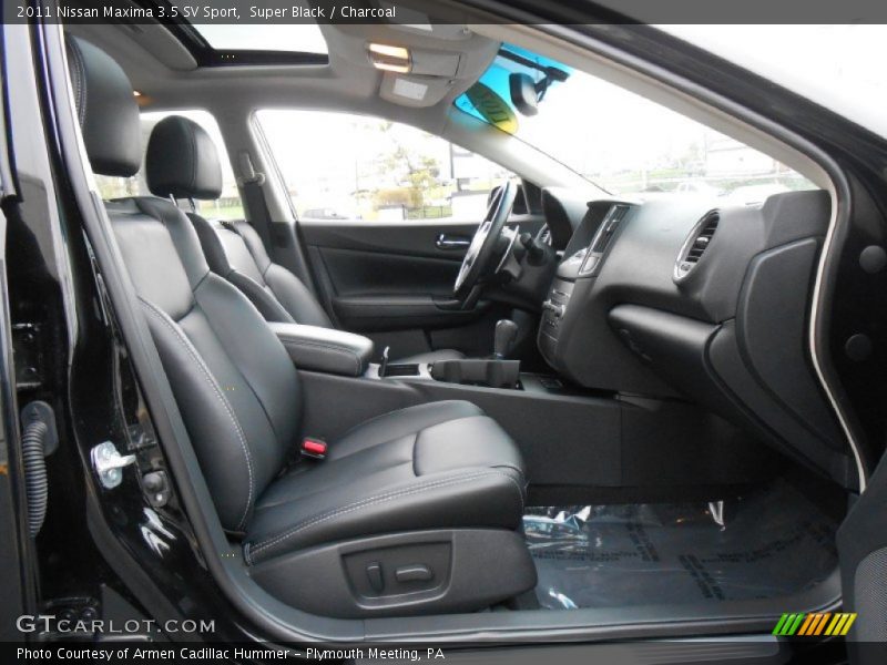 Front Seat of 2011 Maxima 3.5 SV Sport