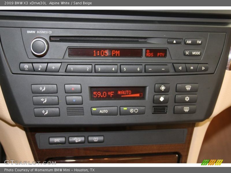 Controls of 2009 X3 xDrive30i