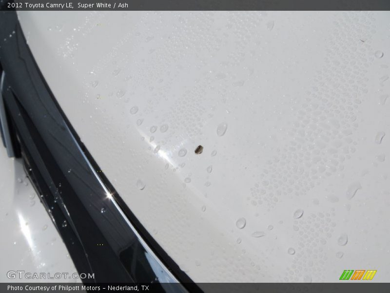 Super White / Ash 2012 Toyota Camry LE