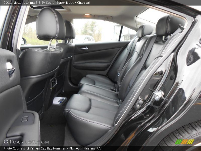 Rear Seat of 2011 Maxima 3.5 SV Sport
